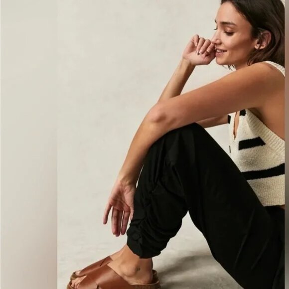 Free People New Light Parachute Pants Black XS - Picture 5 of 16